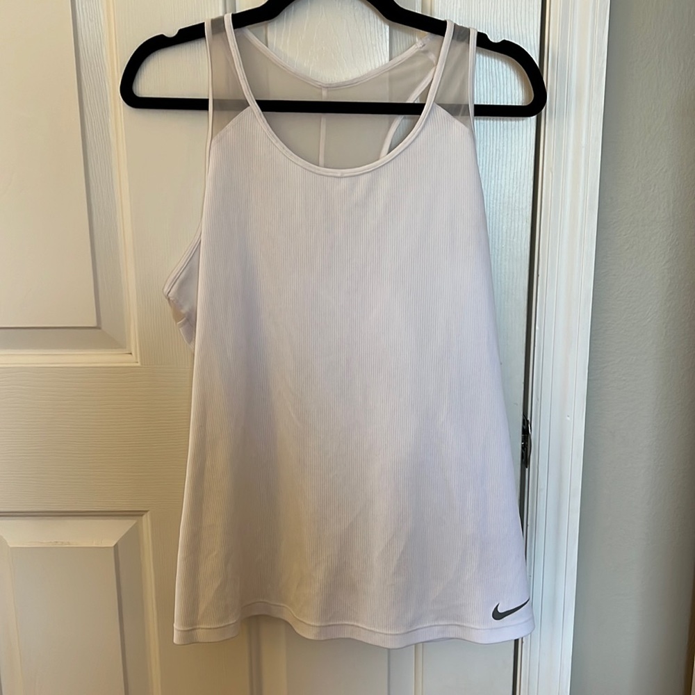 White XL Nike dry fit tank
